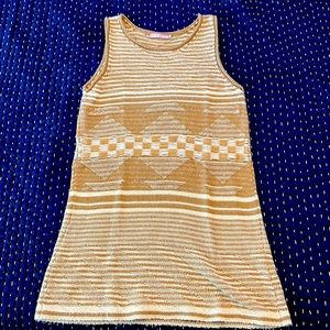 Calypso alpaca sleeveless sweater dress